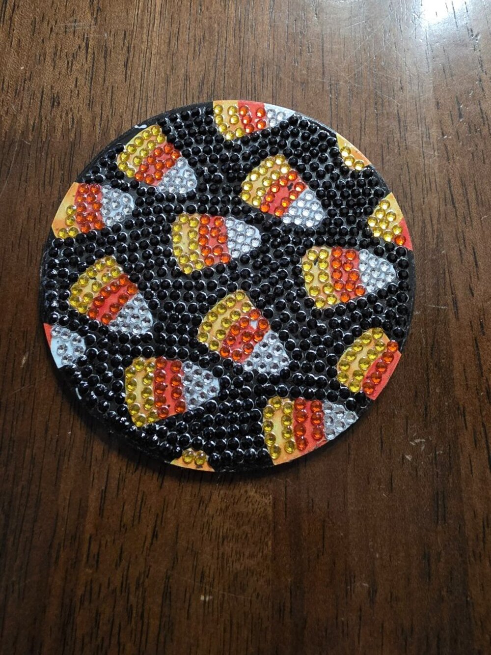 Halloween Themed Diamond Art Coaster Set